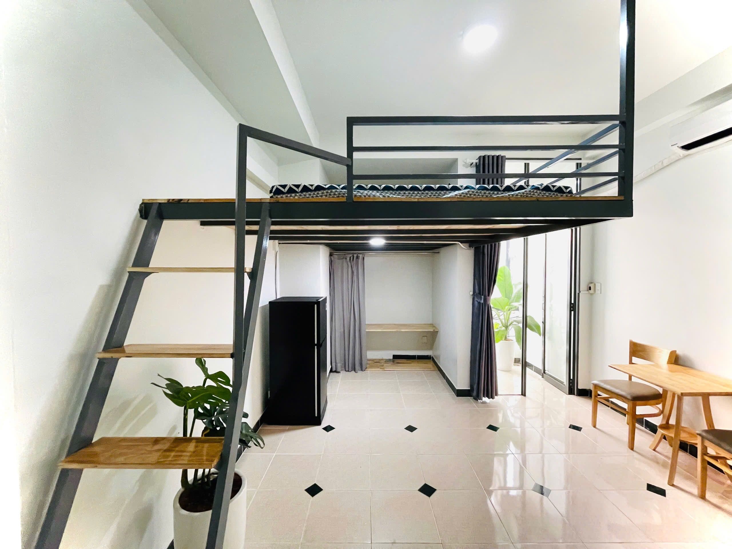 CHO THUÊ PHÒNG TRỌ DUPLEX CÁCH ĐH VĂN HIẾN CHƯA TỚI 1km
