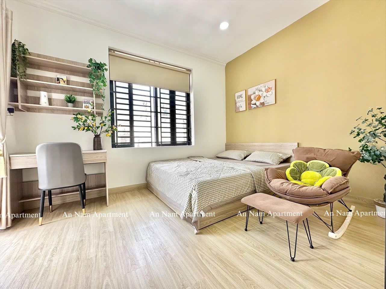 Căn hộ full nội thất cho thuê gần Công viên Lê Thị Riêng