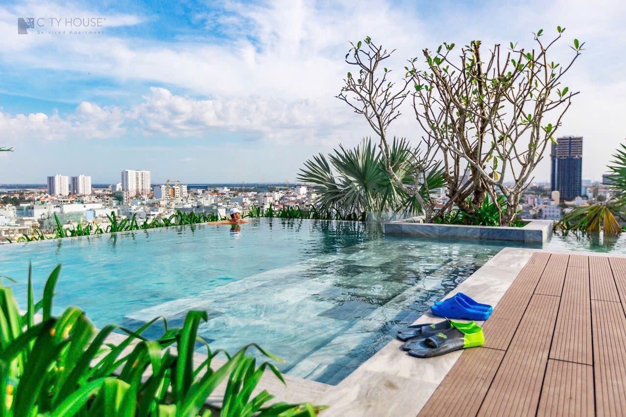 Căn hộ dịch vụ có hồ bơi ở quận 7