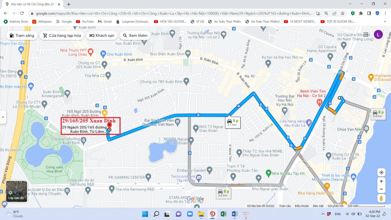 Phòngtrọ Xuân Đỉnh tầng 4-5, thang bộ gần công viên Hòa Bình 3 triệu/30m2, Điện Nước giá Nhà Nước