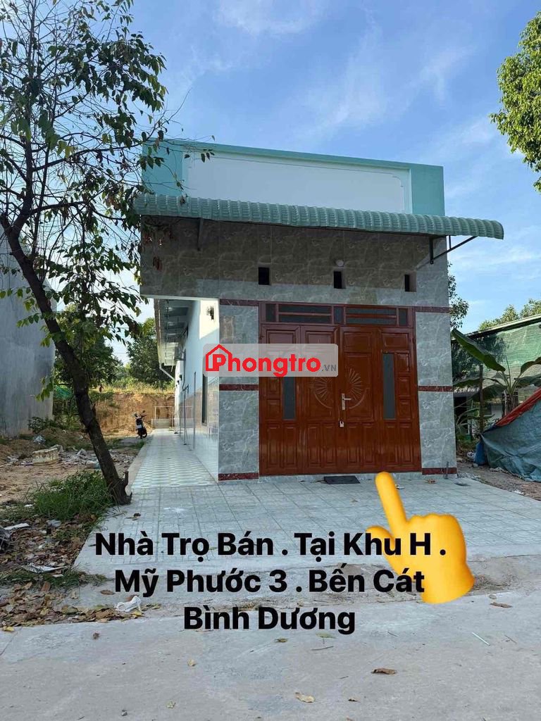 Bán khu nhà trọ Khu H Mỹ Thới 3 Bến Cát BD_150m2_1tỷ350_SHR