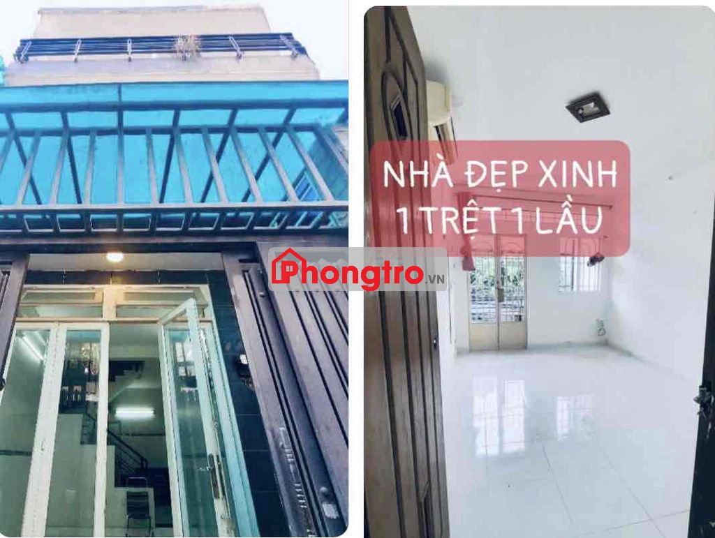 NHÀ ĐẸP XINH, P. NHUẬN, 1 TRỆT 1L RỘNG,Tiện ở gd nhỏ đi làm Ok