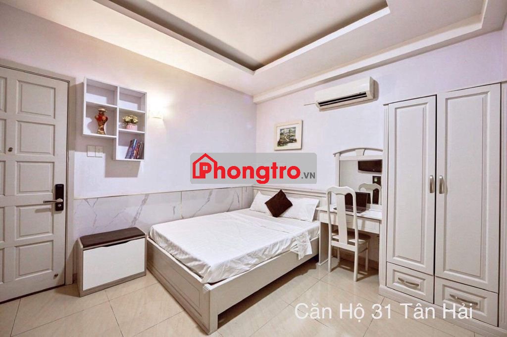 CĂN HỘ FULL NỘI THẤT PHÒNG STUDIO Ở TÂN HẢI TÂN BÌNH - 4.9Tr