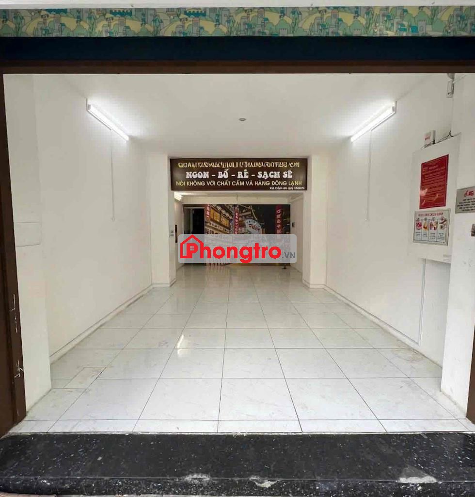 MẶT BẰNG KINH DOANH TỰ DO TRẦN HƯNG ĐẠO QUẬN 5 - KHU VỰC ĐÔNG DÂN CƯ