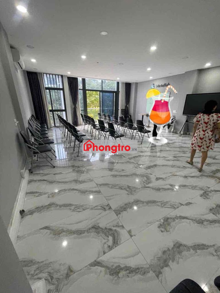 Cho thuê nguyên sàn 7x15 làm VP mặt tiền Nguyễn Thị Nhung