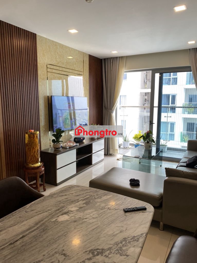 Cho thuê CH Rivera Park Quận 10 DT 74m2, 2PN Giá 15 triệu/tháng