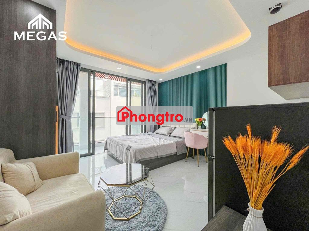 🎉STUDIO MỚI XÂY - BAN CÔNG THOÁNG MÁT - FULL NỘI THẤT - RA VÀO VÂN TAY