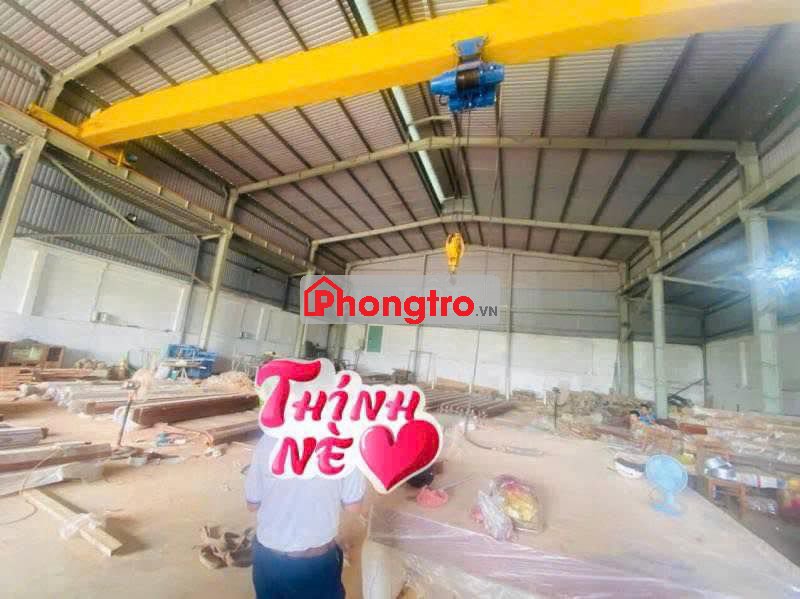 CHO THUÊ XƯỞNG CÓ CẦN TRỤC 5T- MẶT TIỀN 2/9 PHƯỜNG 10, TPVT - GIÁ 40tr