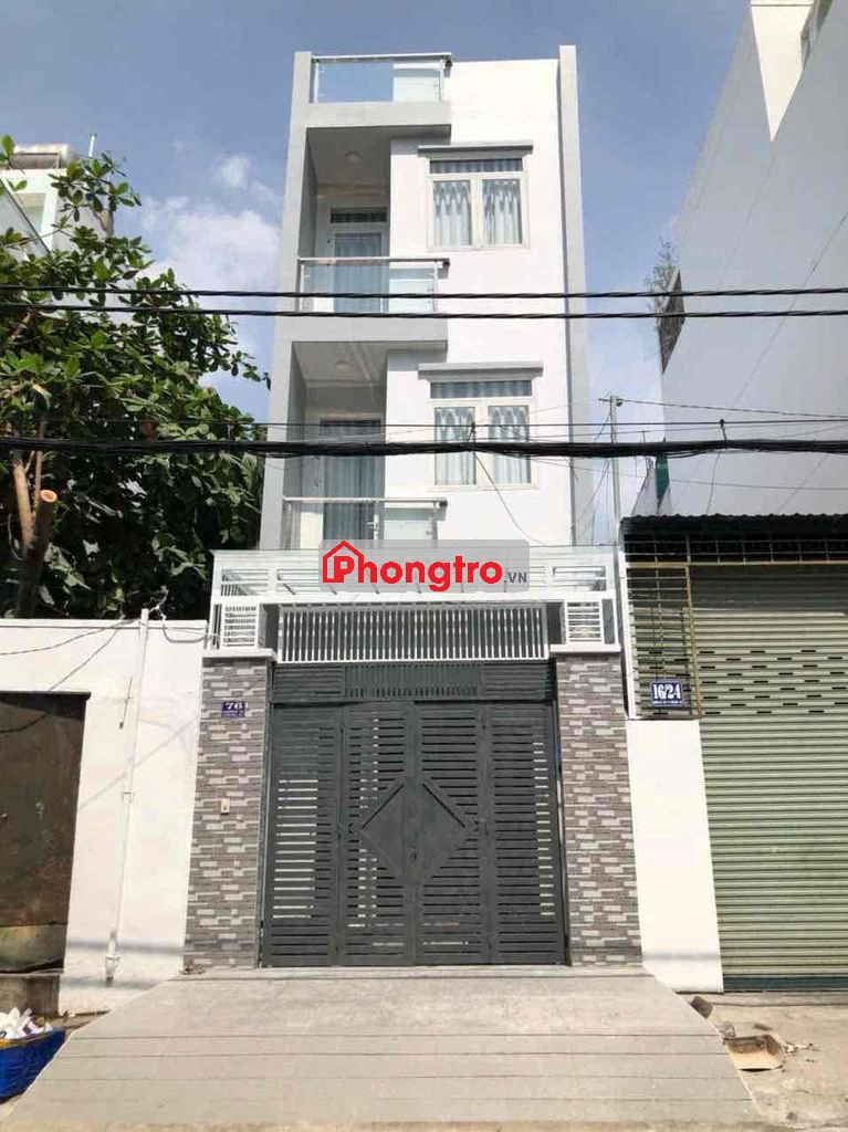 Cho thuê nhà 4 tầng mặt tiền đường số 23 Tân Quy. DT 4m x 18m giá 25tr