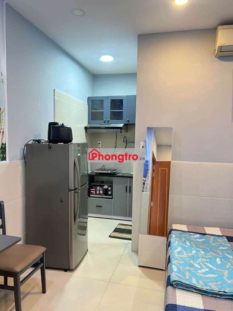 CHDV, Full nội thất cao cấp, HXH, Võ văn kiệt, cầu kho, q1, 15m2, 7tr.