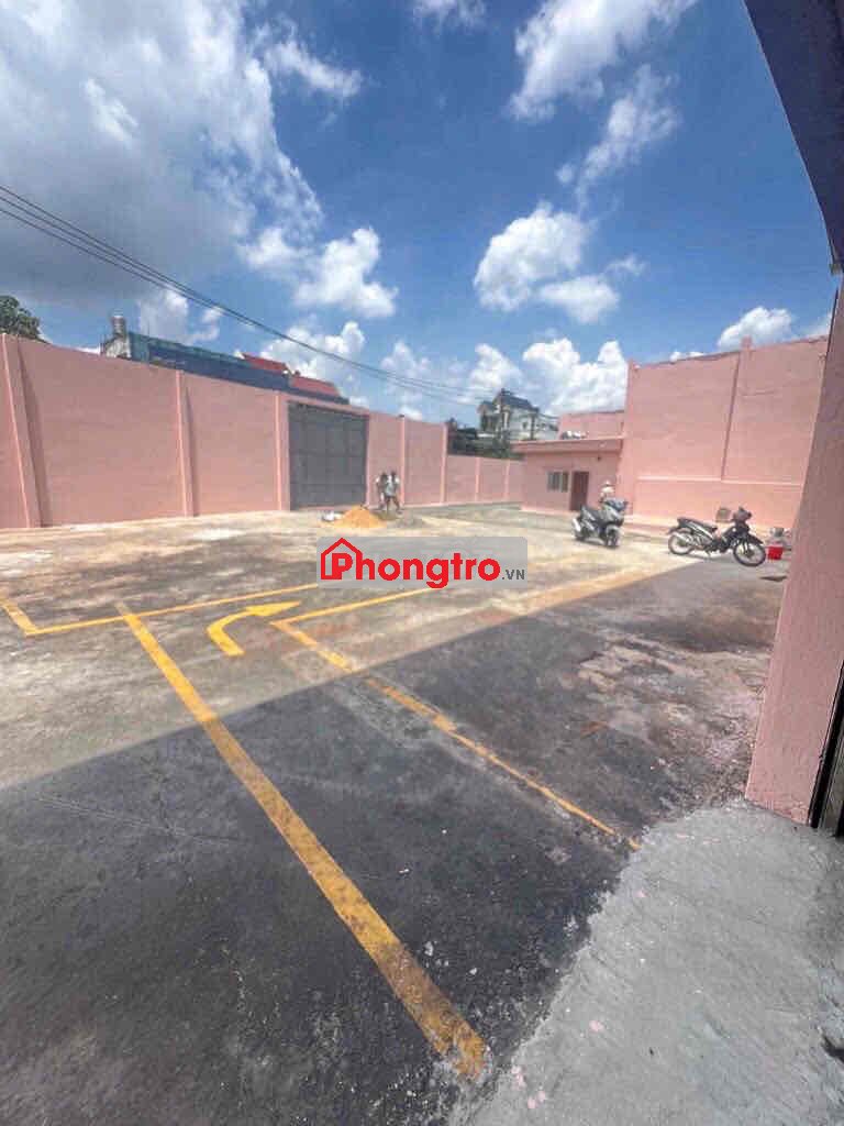 KHO XƯỞNG MỚI KENG 1300M CÓ VP BẢO VỆ GÓC 2MT. DUONG XE CONTAINER