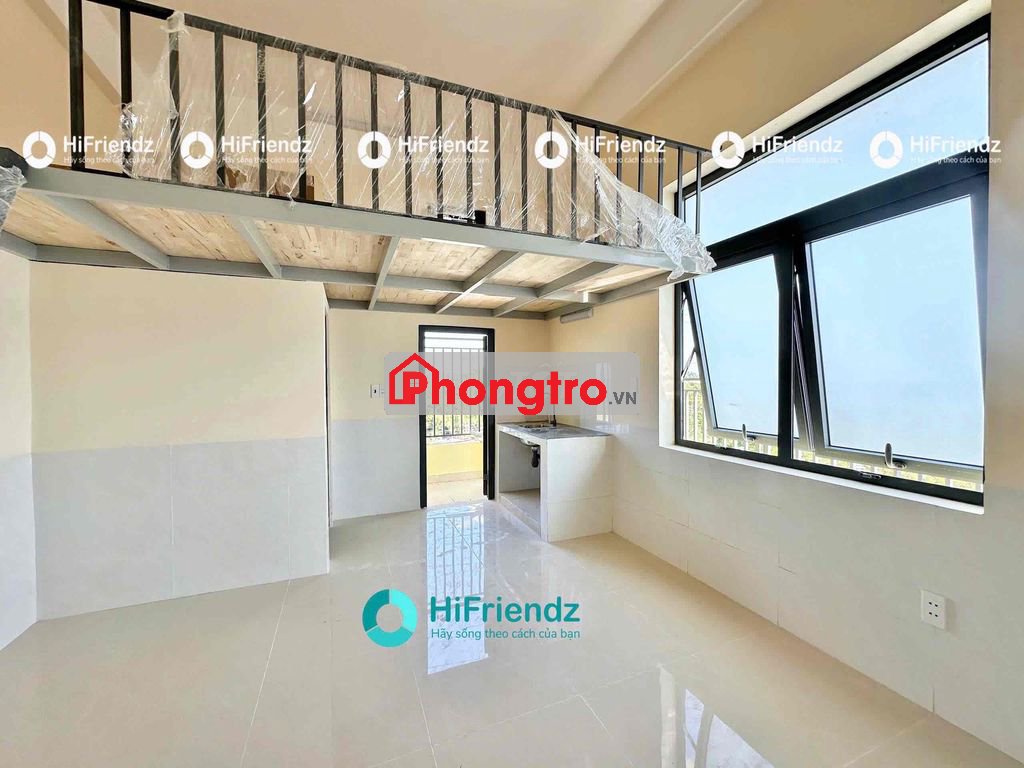 Phòng trọ gác nội thất rộng rãi ngay làng đại học, ktx khu B