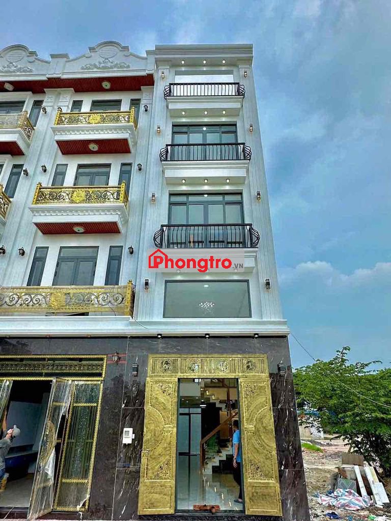 Cho thuê nhà ( 4m x 13m ) có 4 phòng ngủ nhà mới vào ở ngay