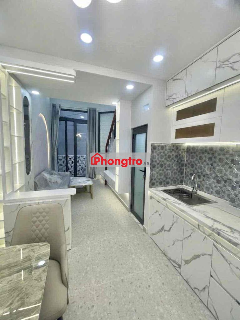 Nhà 1 Trệt 2 Lầu Sân Thượng 3PN 3WC Hẻm Đường Số 79 Tân Quy
