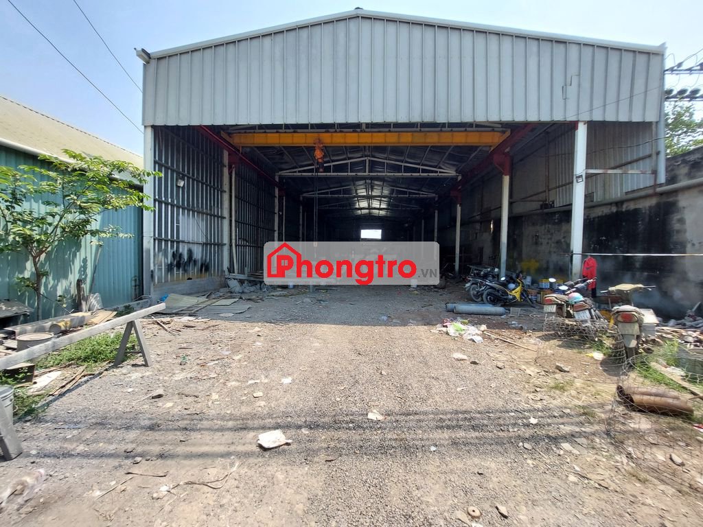 Cho thuê xưởng 566m, đường 10m, 12 triệu, Mỹ Hạnh Bắc, Đức Hòa