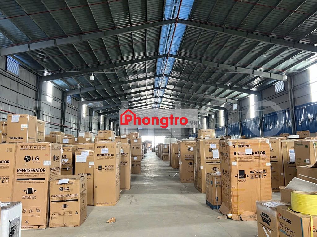 Kho xưởng 2.000m² có PCCC tự động, mặt tiền đường Quốc Lộ 61C, lộ Cont