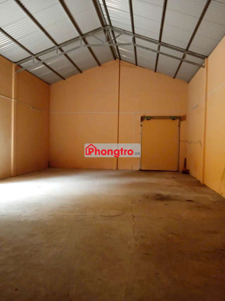 Cho thuê xưởng mini 150m,sân 100m, có 3pha, đường xe cont