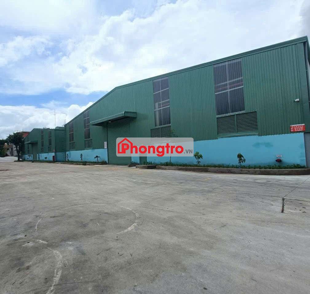 Cho thuê xưởng mới 3100m2.Pccc tự động. Phú Giáo,Bình Dương.Giá 63k/m2