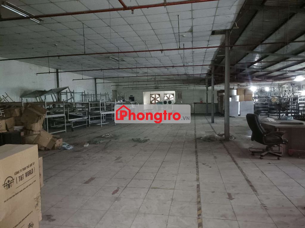 🇻🇳 CHO THUÊ XƯỞNG DT 1600M2 GIÁ 100TR PCCC HIỆP THÀNH Q12