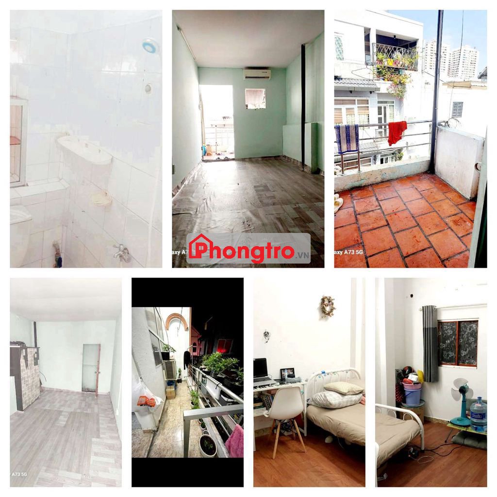 Cho Thuê Phòng Q3.rộng rãi.cửa sổ ban công.wc riêng.nội thất.3tr1