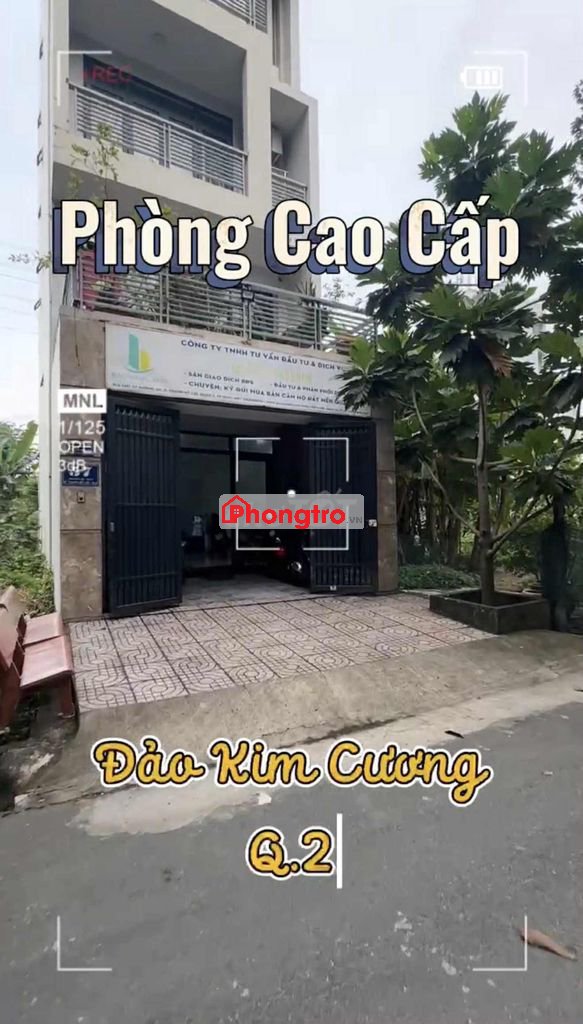 [Q2]Phòng Trọ Cao cấp, Rộng, Thoáng, đối diện Căn Hộ Hạng Sang DEFINE