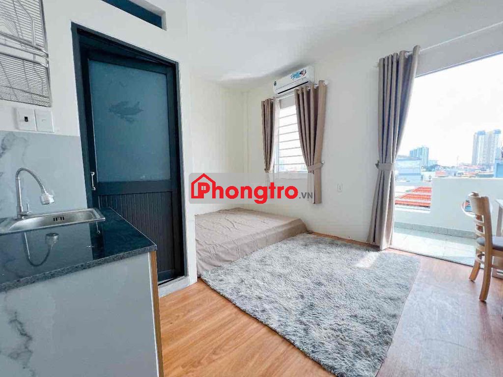 Studio - Ban Công fullnt Hồng Bàng q5, Cây Gõ tiện trung tâm