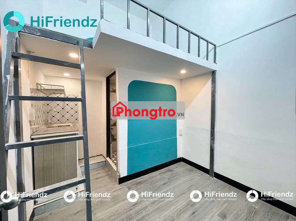 Phòng trọ giá tốt gần cv Gia Định, ĐH Huflit Trường Sơn