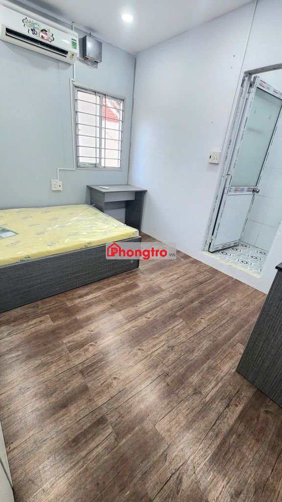 Phòng mới 25m2 full nội thất giá 4tr1/tháng p12 Tân Bình