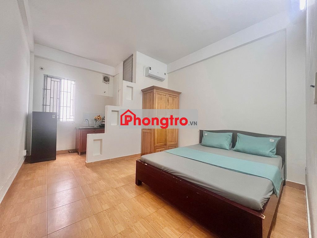 STUDIO FULL NỘI THẤT ĐÓN NẮNG BẢO VỆ AN NINH NGAY CHỢ TÂN MỸ