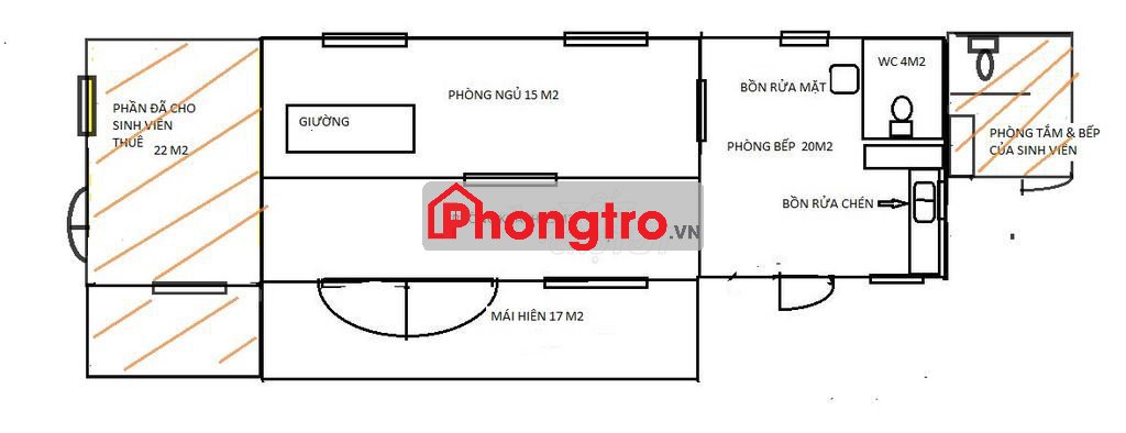 CHO THUÊ PHÒNG TRỌ SÂN VƯỜN TẠI 5/162 NGUYỄN SINH CUNG, VỸ DẠ, HUẾ