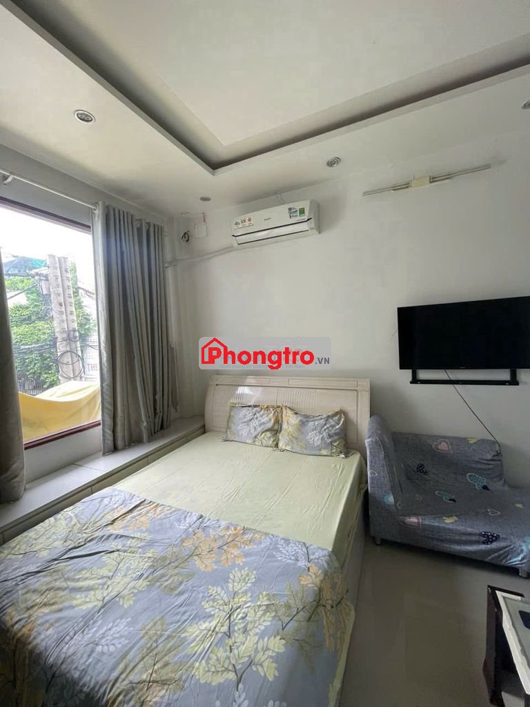 căn hộ dịch vụ ngay Khang Điền Nguyễn Duy Trinh. 25m 2.5triệu máy lạnh