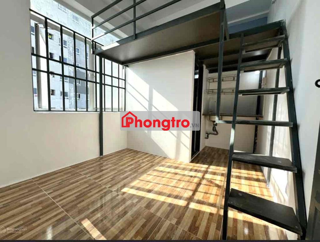 phòng trọ mới gác cao gần cầu tham lương