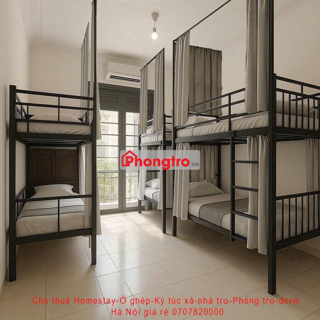 phòng Trọ giá rẻ - giường tầng 1400K – Free điện nước – Wifi – Hà Đông