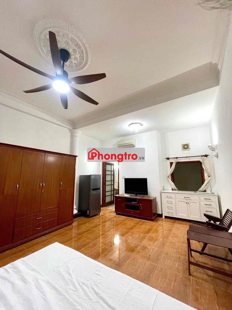 cho thuê phòng rộng 50m2, đầy đủ nội thất