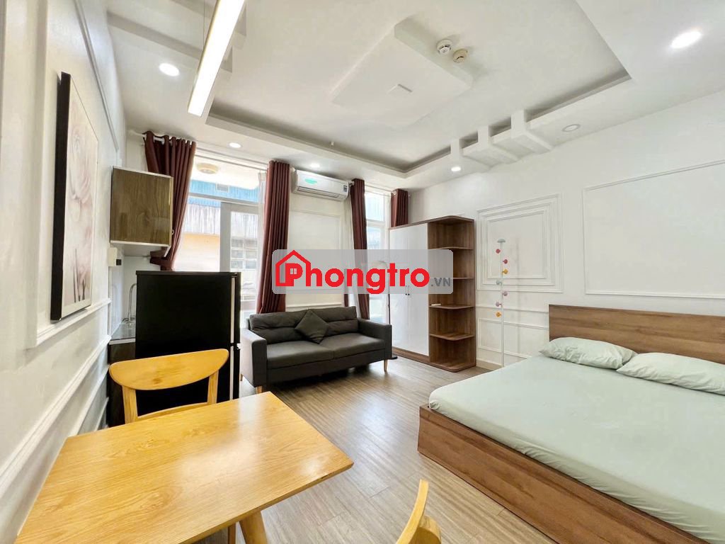 CHO THUÊ PHÒNG TRỌ QUẬN 3, BAN CÔNG, ĐẦY ĐỦ NỘI THẤT GẦN KINH TẾ UEH