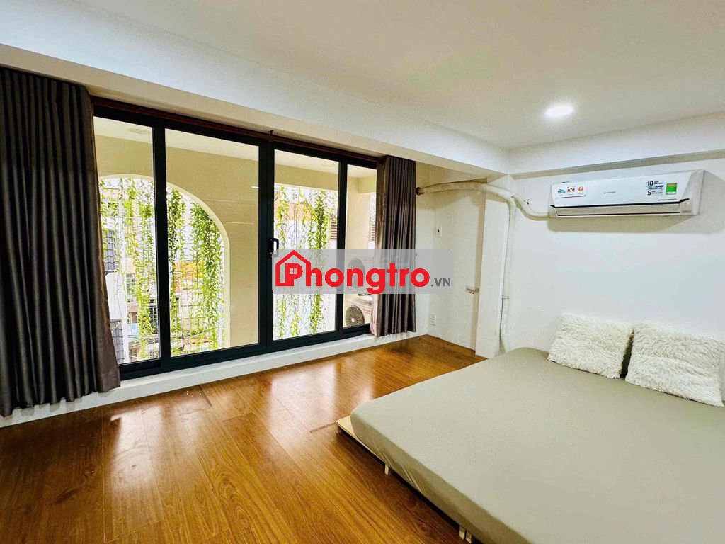 Cho thuê studio siêu rộng ở phường 3 Gò Vấp ban công to bự