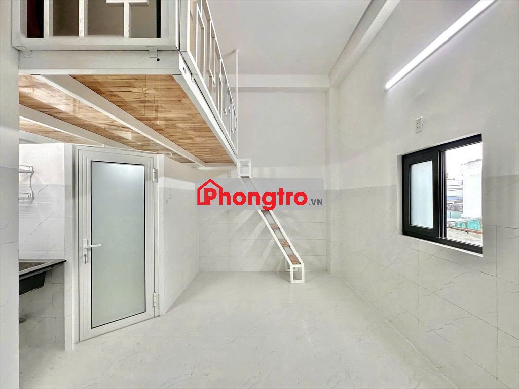 Phòng gác cao Full NT mới xây, gần Aeon Tân Phú cách HUIT 12p
