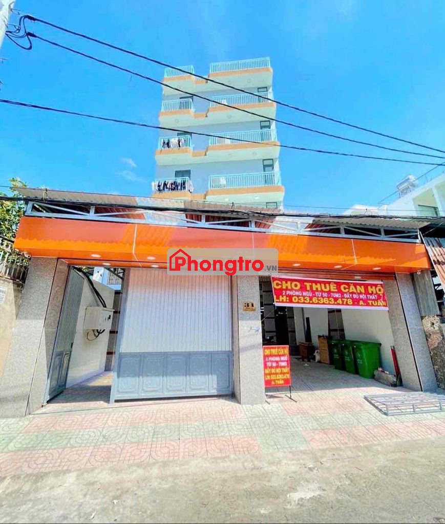 01 phòng khách 02 phòng ngủ full nội thất quận 2