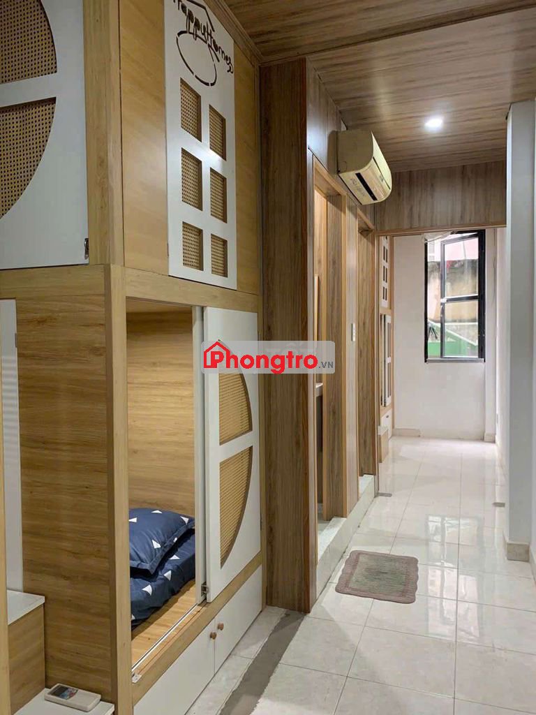 Ký túc xá sleepbox gần Phạm Văn Chiêu giá 1tr5/người/tháng