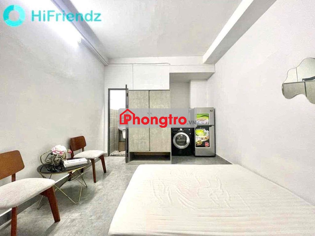 STUDIO TÁCH BẾP CỬA SỔ TRỜI FULL NT, CÓ MÁY GIẶT - BÀU CÁT