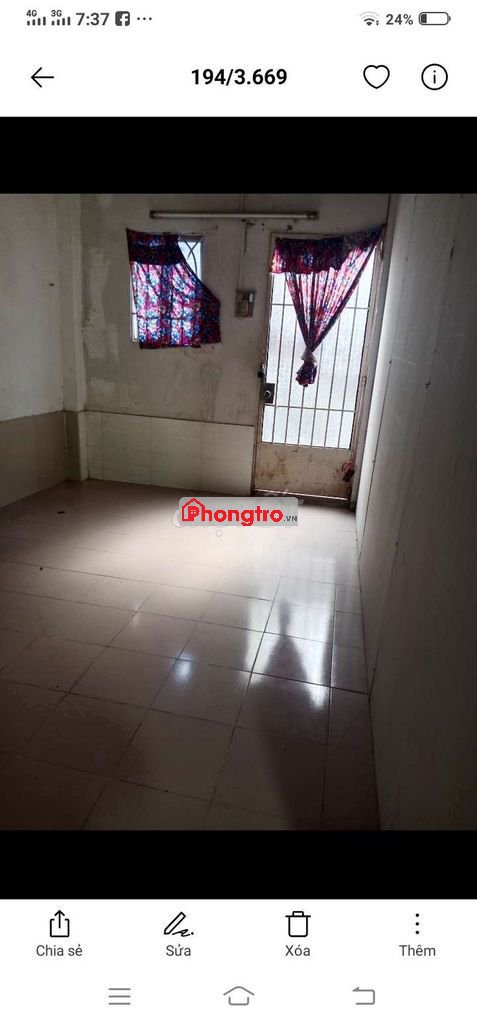 Cho thuê phòng không cọc