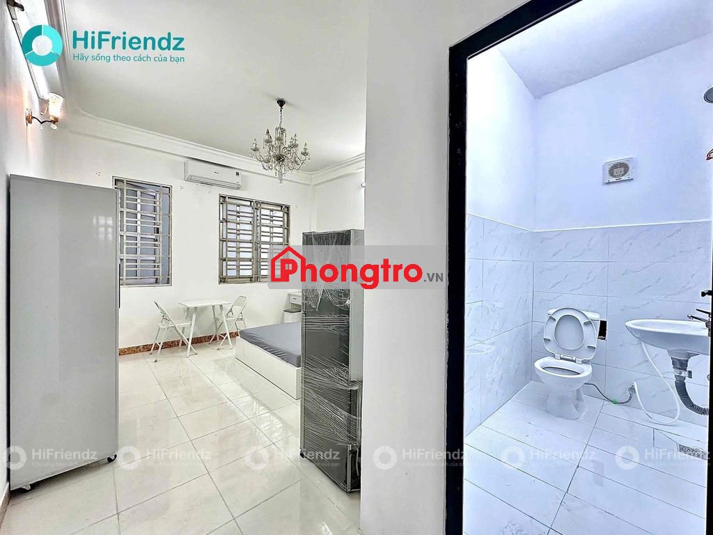 Phòng trọ dạng studio cửa sổ trời siêu đẹp ngay trung tâm Q8