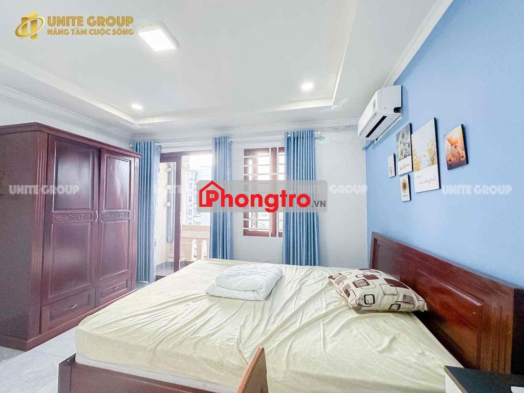 1 Phòng Ngủ Full Nội Thất Ban Công Tách Bếp Siêu To