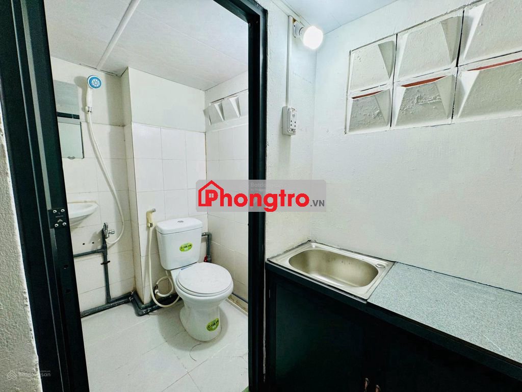 Phòng Trọ mới 15m2 full Nội Thất, view ban công thoáng có gác