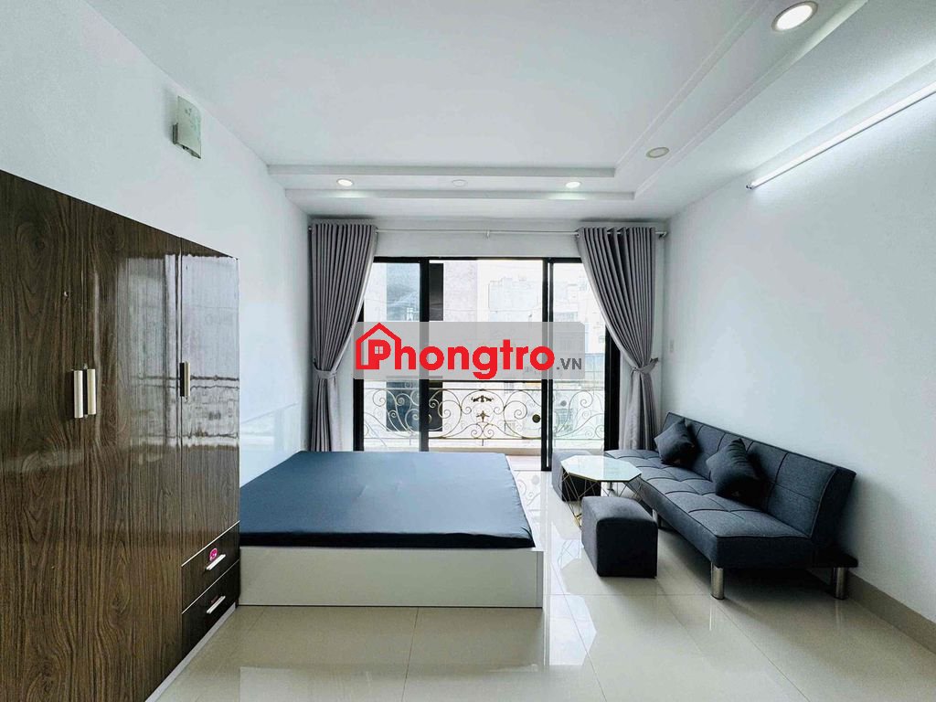 CHO THUÊ STUDIO SÁNG MỚI BAN CÔNG LỚN FULL NT NƠ TRANG LONG BÌNH THẠNH