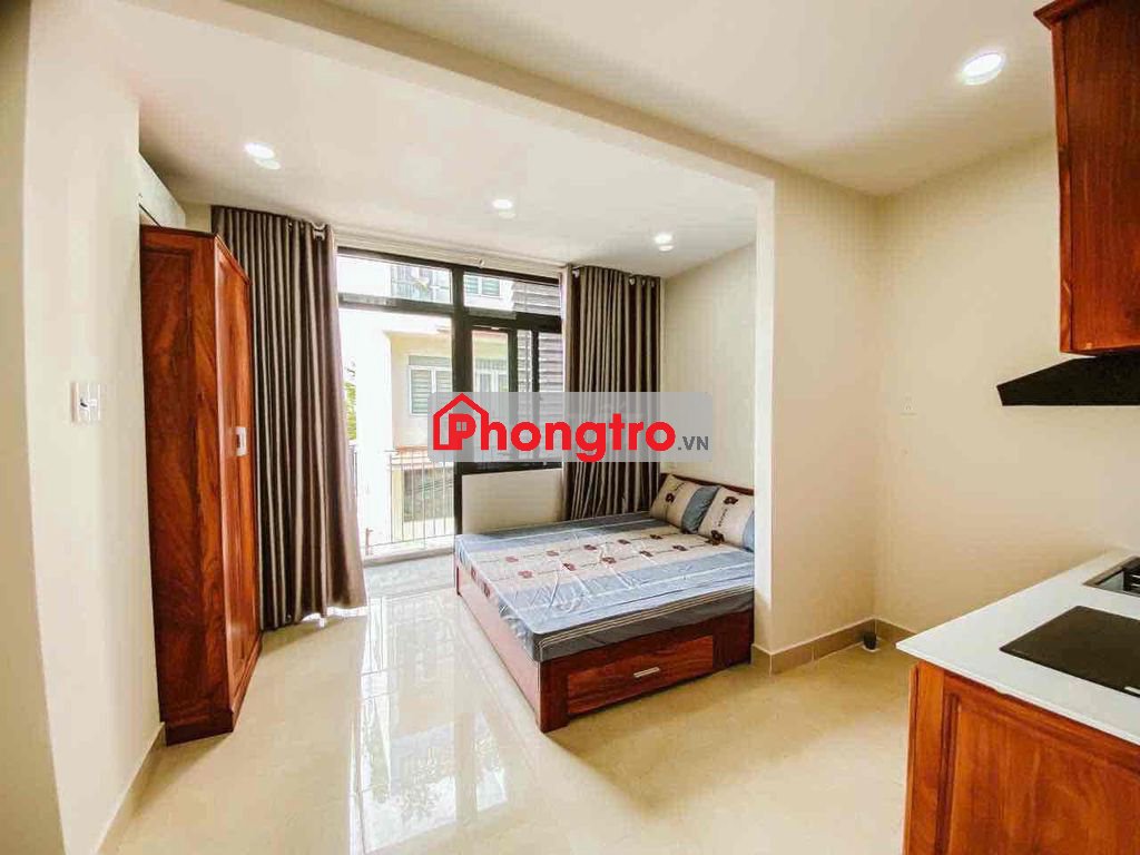 Phòng trọ dạng studio bancol siêu đẹp ngay trung tâm Q8