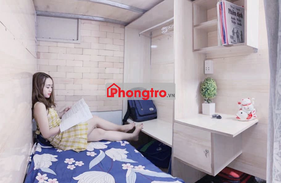🌹🌹🌹PHÒNG TRỌ 1 NGƯỜI-SLEEPBOX CỬA KHÓA RIÊNG TƯ 679 QUANG TRUNG,GV