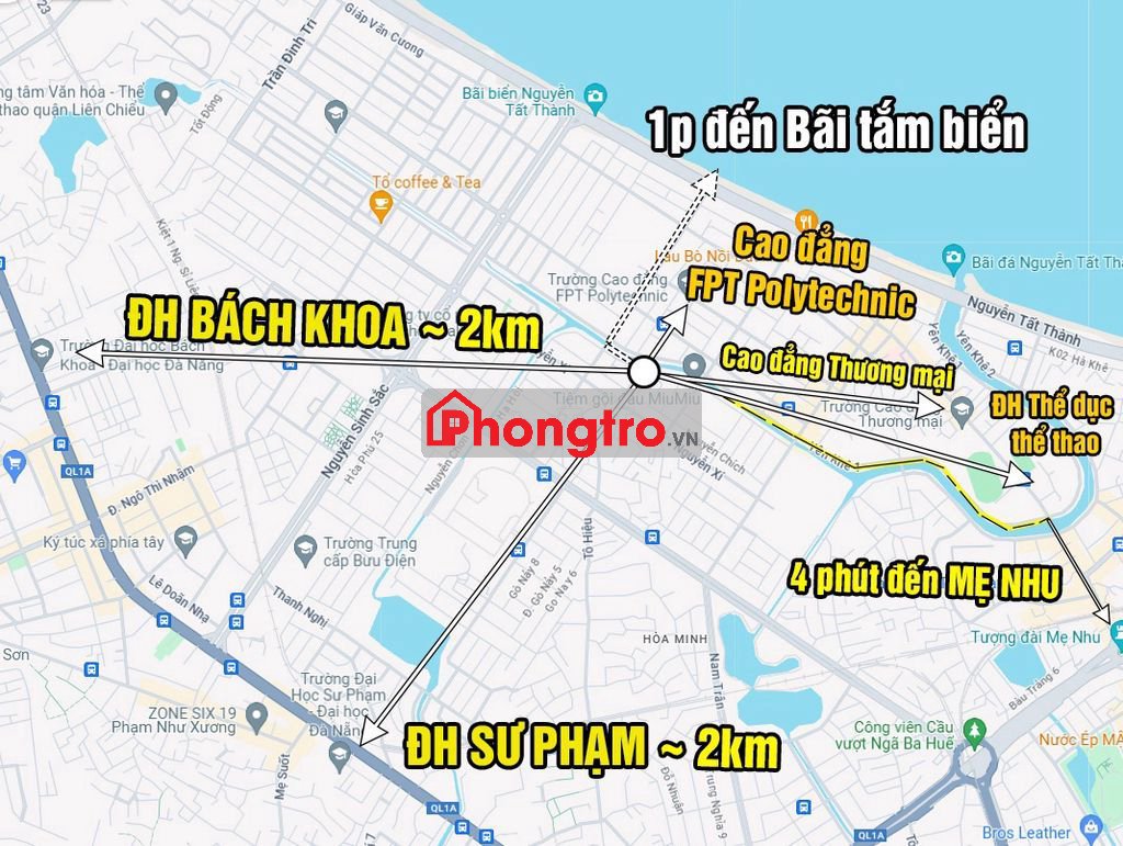 PHÒNG GÁC LỬNG BÁCH KHOA - SƯ PHẠM - MẸ NHU - FPT - CÓ CỬA SỔ