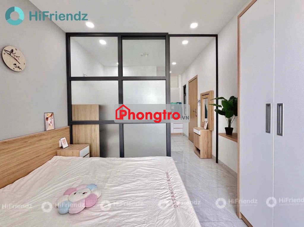 CHO THUÊ CĂN STUDIO 1PN TÁCH BẾP CÓ BANCOL THOÁNG MÁT NGAY HỒ ĐẮC DI.