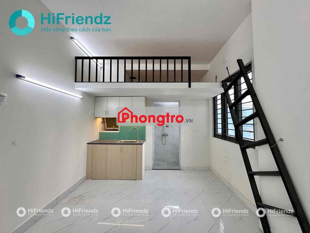 Cho thuê trọ Quang Trung Full Nội Thất mới xây gần chợ Hạnh Thông Tây